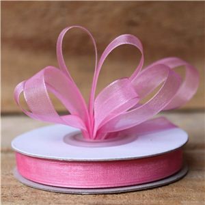 Basics 2 Go Sheer Ribbon - 9mm Hot Pink